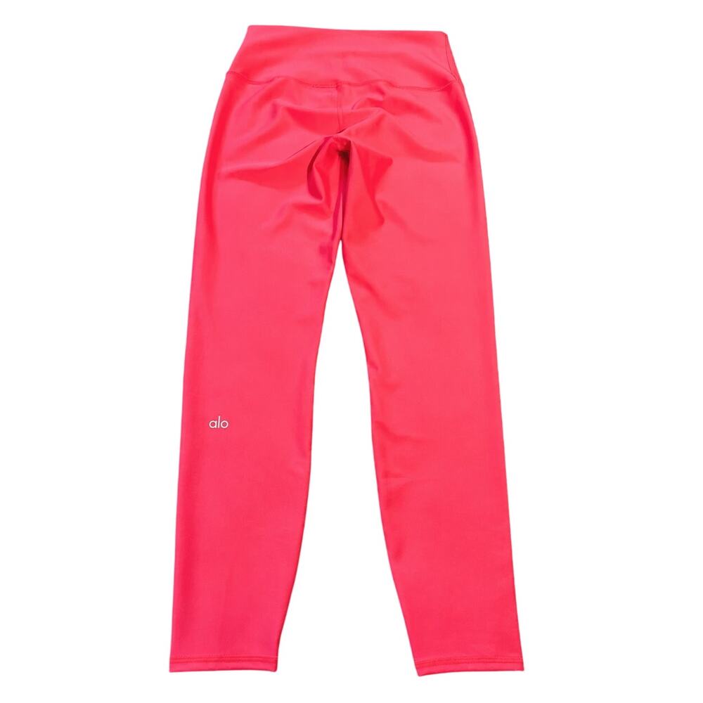 ALO Full-Length High-Waist Airlift Leggings Fluorescent Pink Coral Medium 🌺✨💖 - Picture 7 of 12